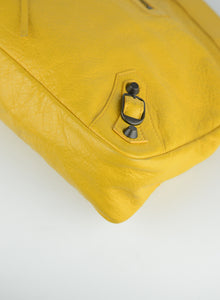 Balenciaga City handbag in yellow leather