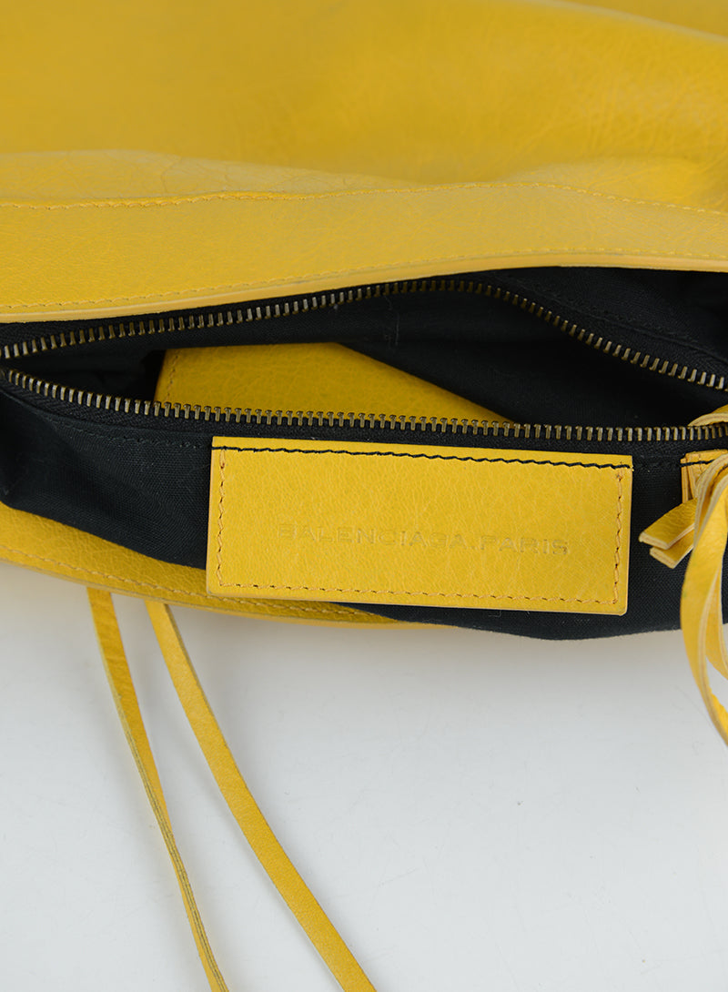 Yellow City handbag