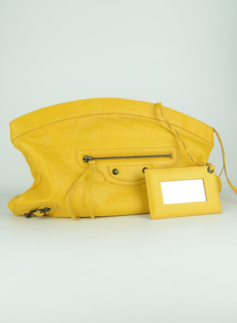 Yellow City handbag