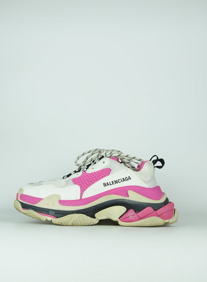 Balenciaga Sneakers Triple S rosa - N-