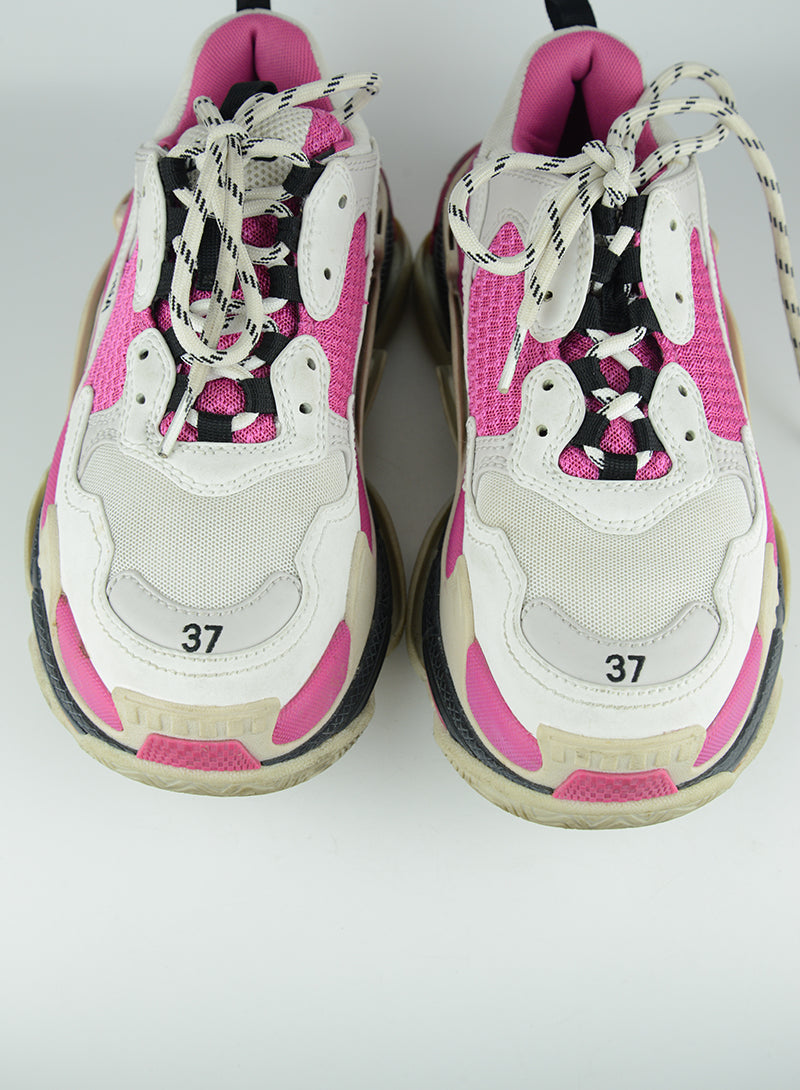 Balenciaga Sneakers Triple S rosa - N-