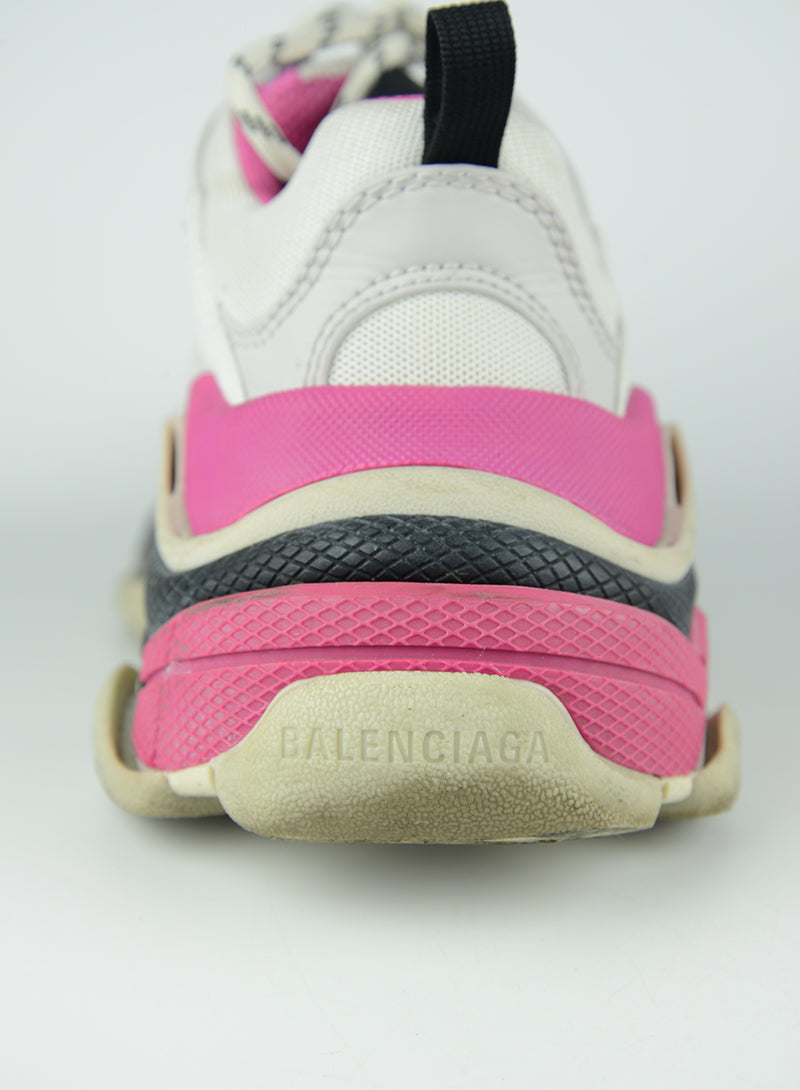 Balenciaga Sneakers Triple S rosa - N-