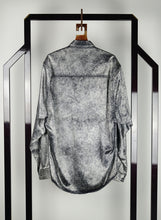 Carica l&#39;immagine nel visualizzatore di Gallery, Balenciaga Camicia oversize argento - Tg. 46
