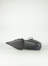 Carica l&#39;immagine nel visualizzatore di Gallery, Balenciaga stivaletti Motorcycle in pelle nera - N. 38 ½
