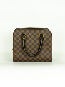 Louis Vuitton Borsa Triana in Damier marrone