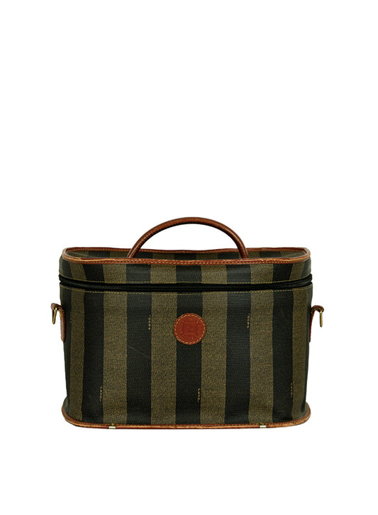 Fendi Beauty Case in striped fabric