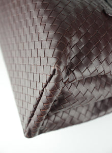 Bottega Veneta Roma bag in burgundy leather