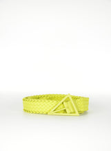 Load image into Gallery viewer, Bottega Veneta Yellow Triang belt
