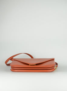 Bottega Veneta Envelope Mount bag in orange leather