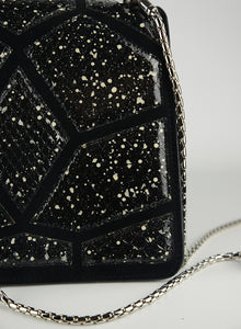 Bulgari Serpenti handbag in black suede
