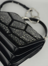Load image into Gallery viewer, Bulgari Serpenti handbag in black suede
