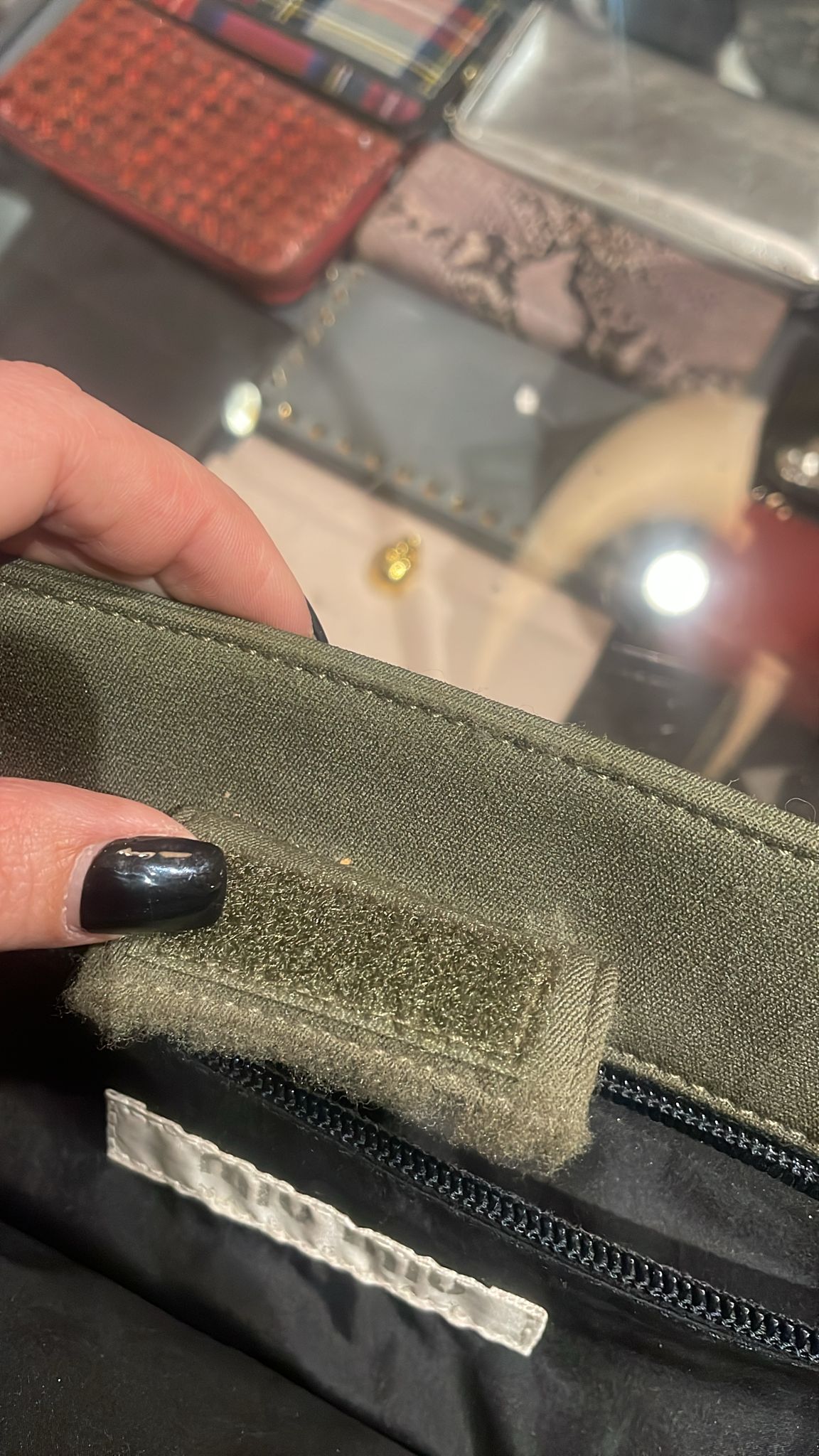 Miu Miu shopper verde