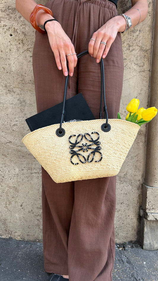 Borsa paglia Loewe