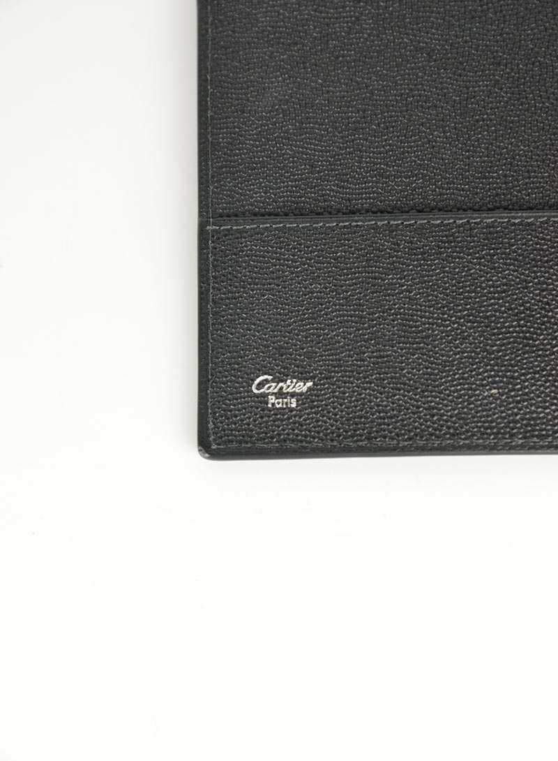 Cartier Passport holder in black leather