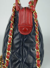 Load image into Gallery viewer, Chanel Borsa in pelle blu quilted Vintage
