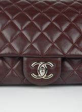Load image into Gallery viewer, Chanel 2.55 bag in burgundy leather
