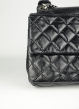 Load image into Gallery viewer, Chanel Inchiostro bag in black matelassé leather
