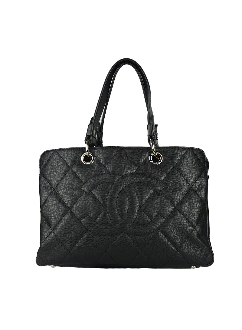 Chanel Borsa in pelle Caviar nera