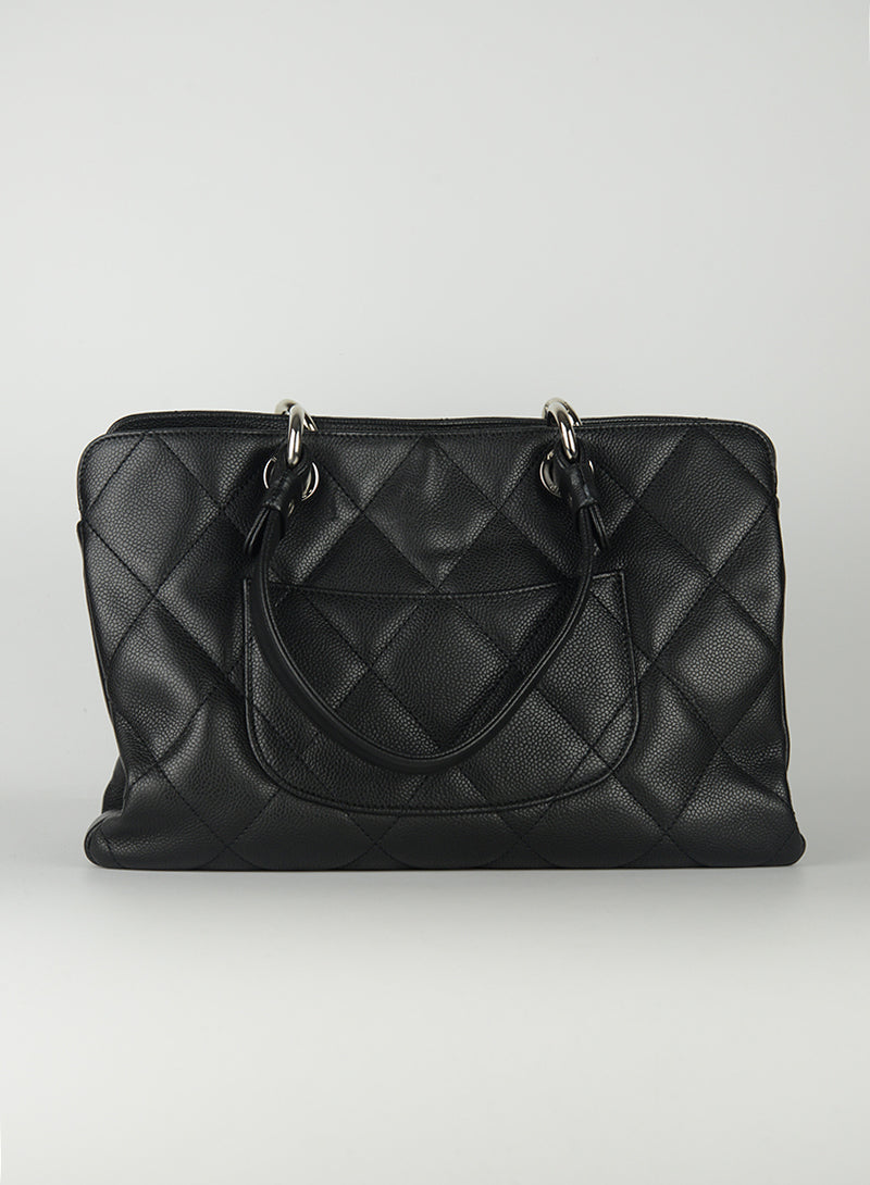 Chanel Borsa in pelle Caviar nera