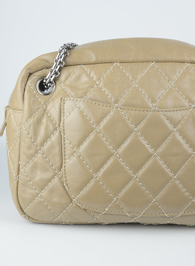 Chanel Borsa in pelle beige