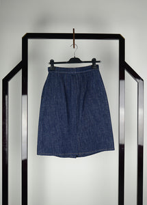 Chanel Denim skirt with patchwork