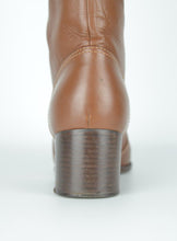 Load image into Gallery viewer, Chanel Cognac Leather Boots - N. 36c
