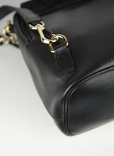 Load image into Gallery viewer, Chloè Faye plain backpack in black leather

