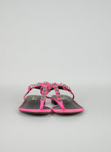 Load image into Gallery viewer, Balenciaga Sandali Gintarg in pelle fucsia - N. 36
