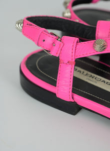 Balenciaga Sandali Gintarg in pelle fucsia - N. 36
