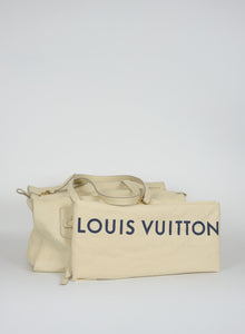 Louis Vuitton Bauletto Lumineuse in pelle bianca
