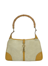 Load image into Gallery viewer, Gucci Borsa Jackie Bamboo panna e beige
