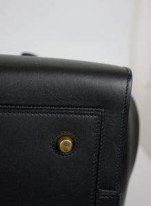 Celine Borsa Tie in pelle nera