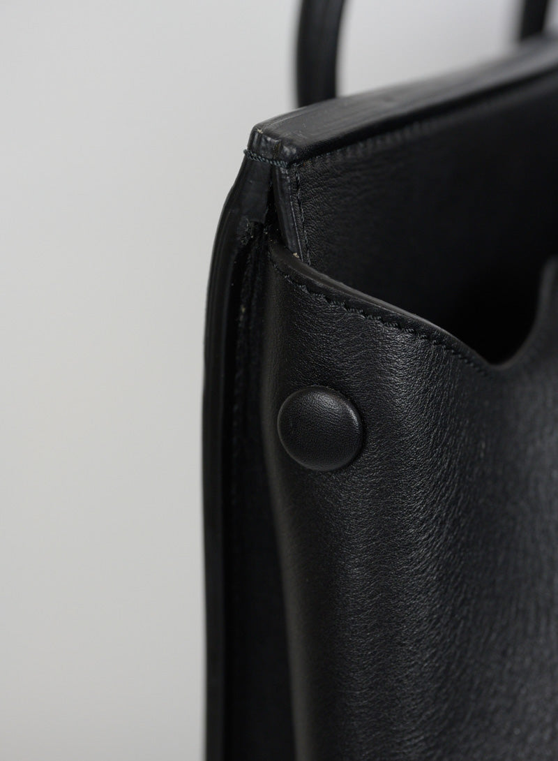 Celine Borsa Tie in pelle nera