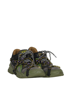 Gucci Sneakers Flashtreck verdi e viola - N. 39