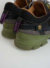 Load image into Gallery viewer, Gucci Sneakers Flashtreck verdi e viola - N. 39
