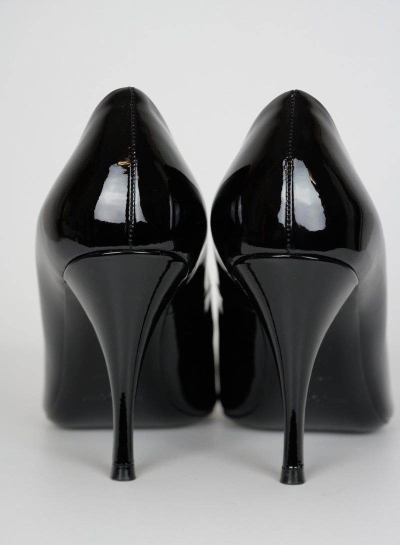 Saint Laurent Décolléte in black vernis - N. 38 ½