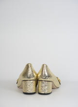Carica l&#39;immagine nel visualizzatore di Gallery, Gucci Décolléte Marmont con frange oro - N. 38
