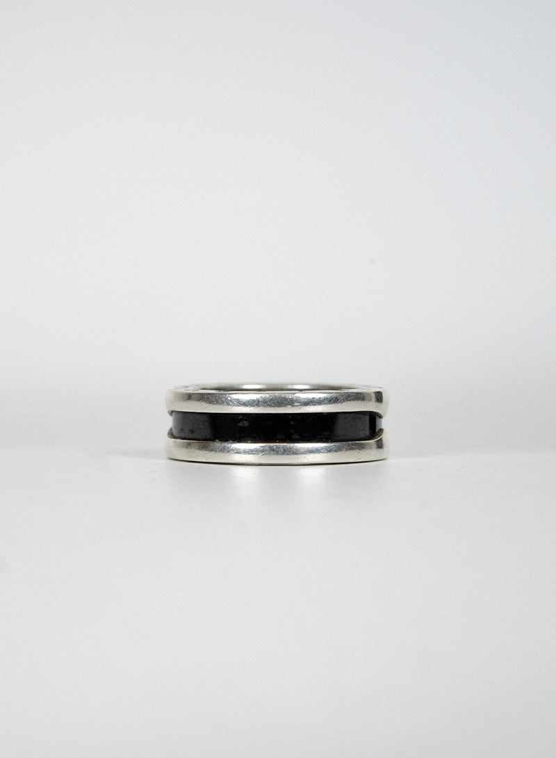 Bulgari Bzero ring in silver