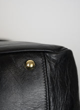 Load image into Gallery viewer, Chanel Black paved effect leather bag
