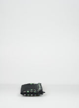 Carica l&#39;immagine nel visualizzatore di Gallery, Prada Pochette in raso nero con pietre
