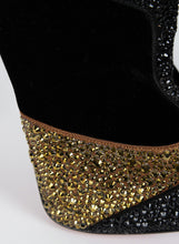 Load image into Gallery viewer, Louboutin Décolléte nere con Swarovski - N. 36
