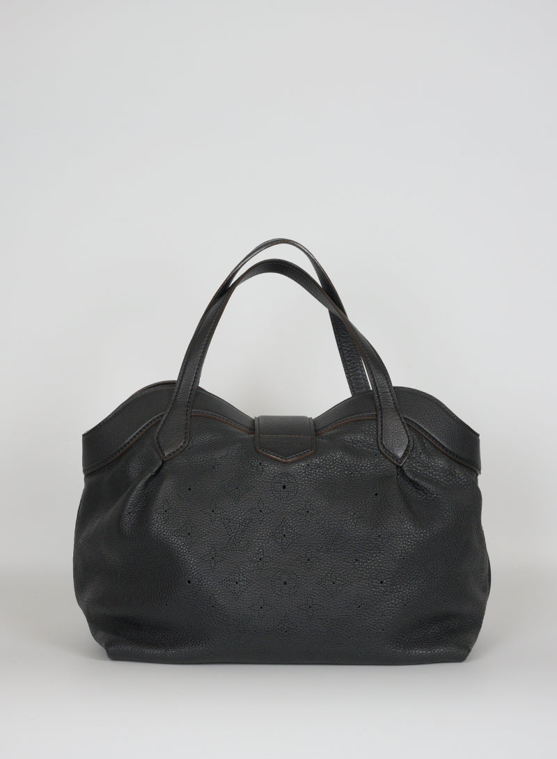 Louis Vuitton Mahina Cirrus bag PM bag in black leather