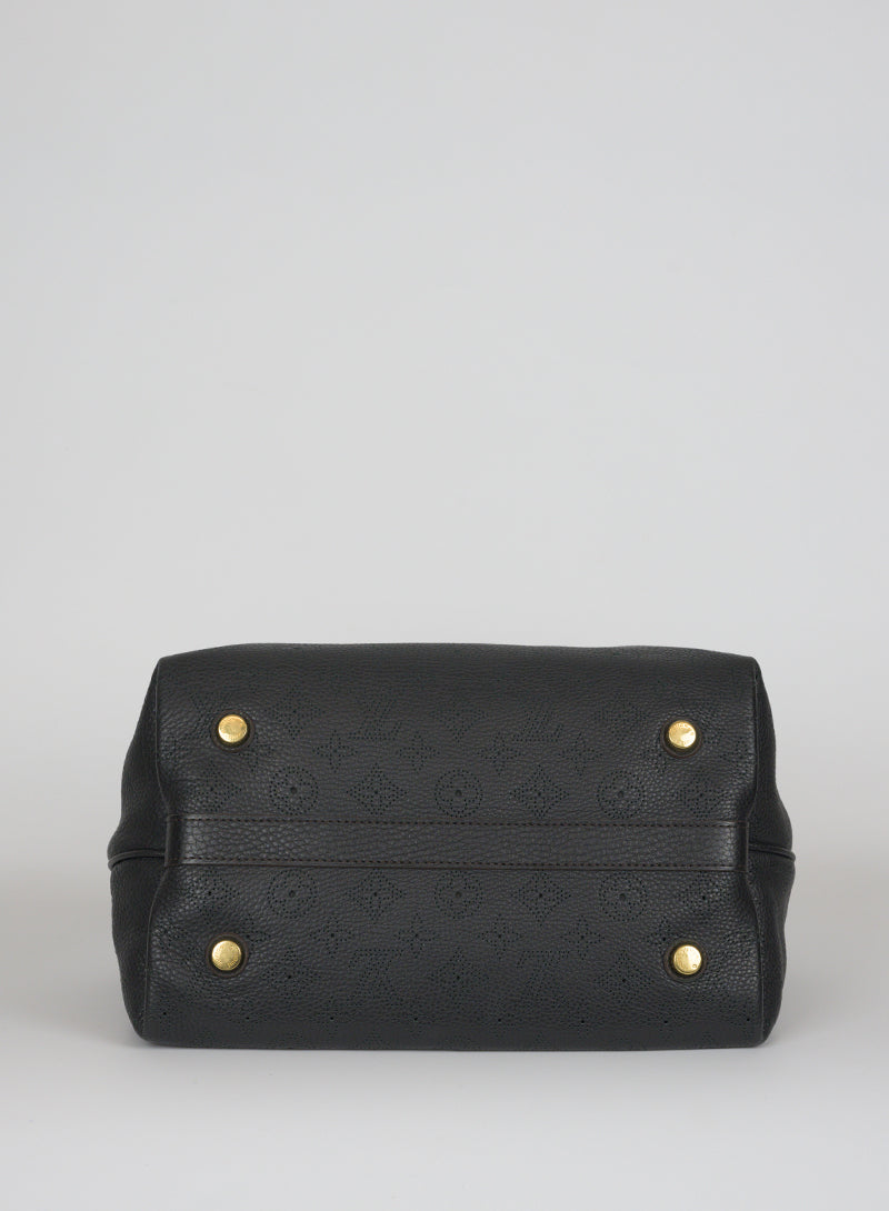 Louis Vuitton Mahina Cirrus bag PM bag in black leather