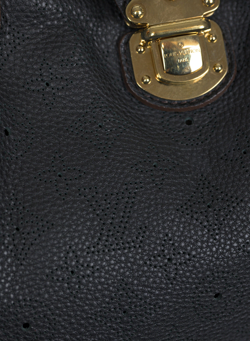 Louis Vuitton Mahina Cirrus bag PM bag in black leather