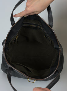 Louis Vuitton Mahina Cirrus bag PM bag in black leather