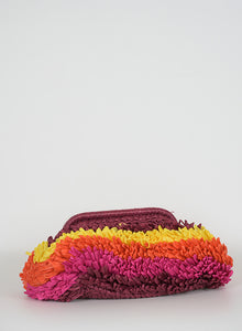 Roberta di Camerino Clutch bag in colored raffia