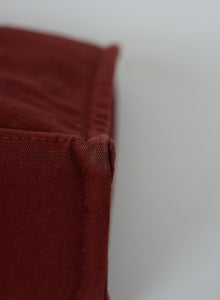Hermès Borsa Bora Bora piccola in tessuto rosso