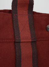 Load image into Gallery viewer, Hermès Borsa Bora Bora piccola in tessuto rosso
