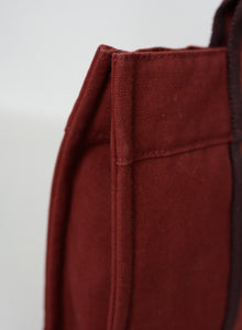 Hermès Borsa Bora Bora piccola in tessuto rosso