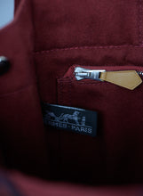 Carica l&#39;immagine nel visualizzatore di Gallery, Hermès Borsa Bora Bora piccola in tessuto rosso
